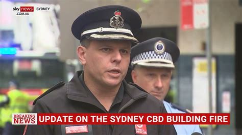 sydney cbd fire update